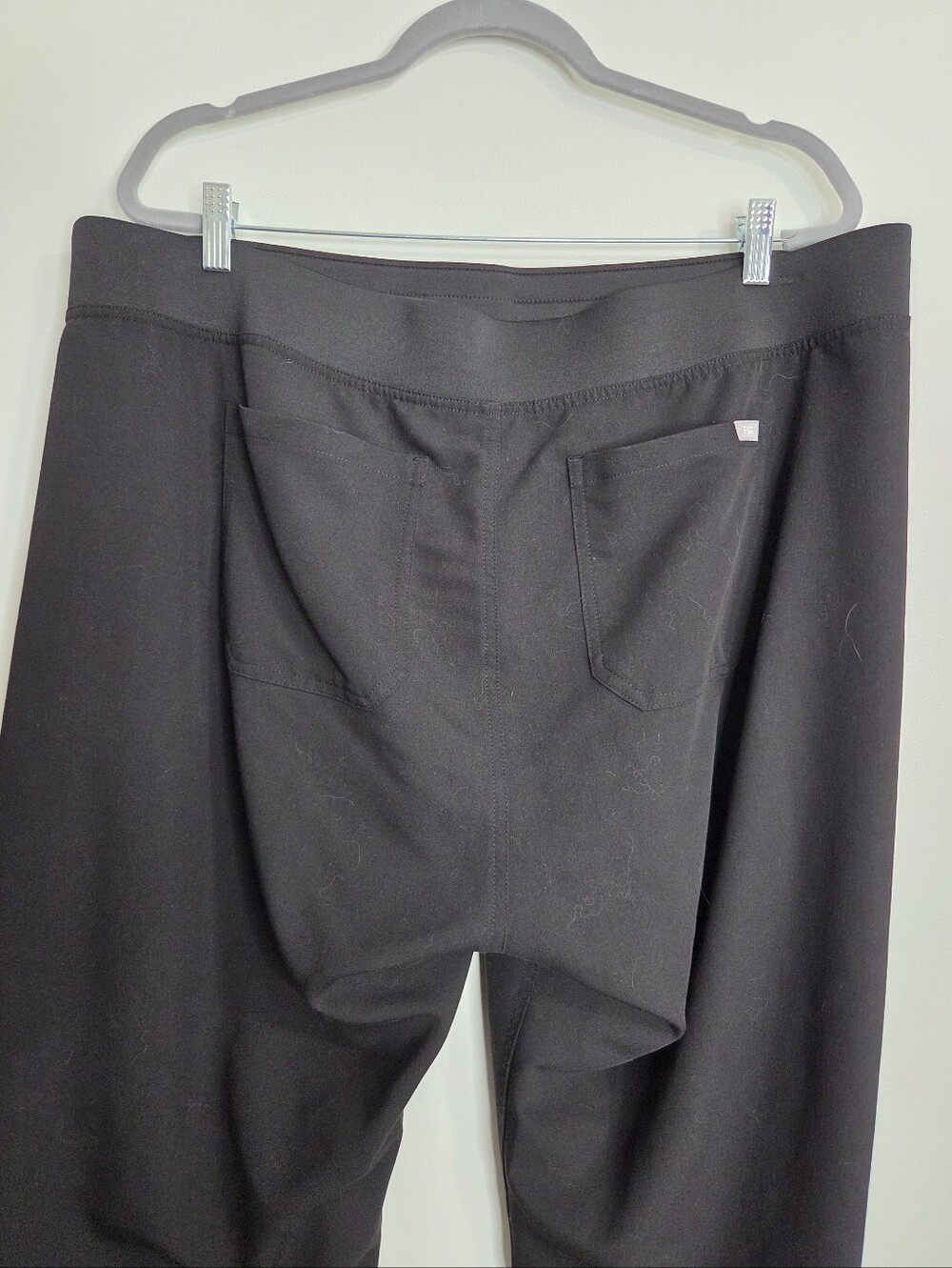 Figs Livingston Black High-Rise Straight-Leg Scrub Pant Size XXL - Picture 11 of 16